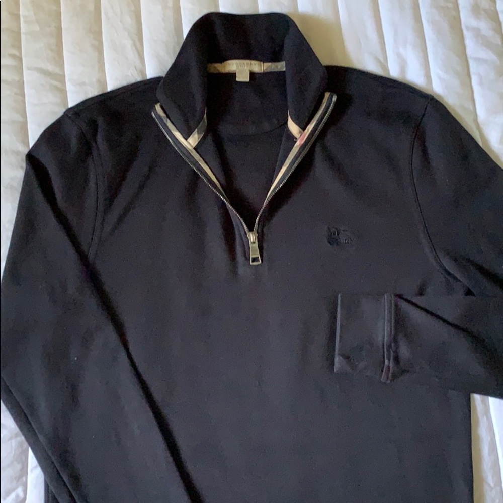 Men’s Burberry mid zip